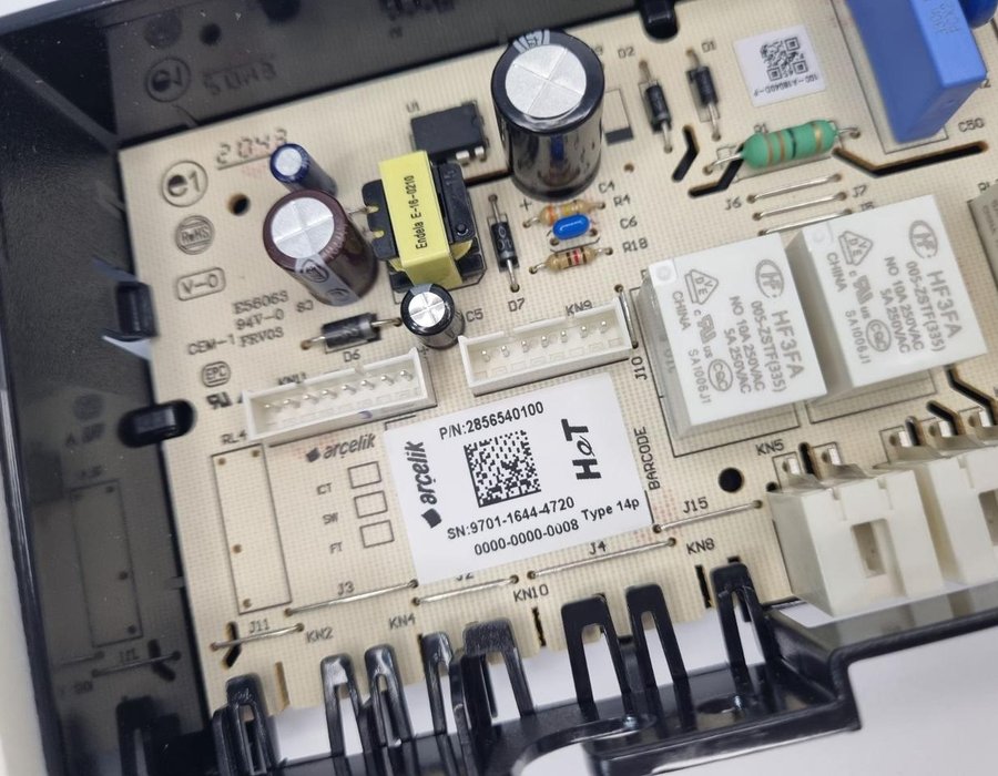 Модуль (плата управління) пральної машини Beko WTE10736S0W, WTV9746X0, EWTV9736XSPT 2487902000 — фото 9