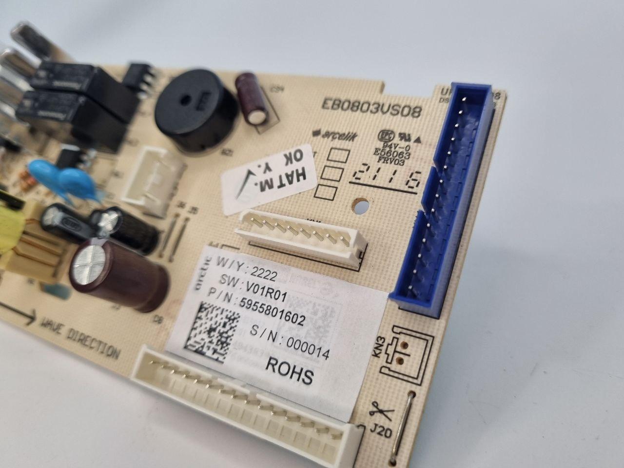 Плата управління 5955801602 (5955801601) холодильника Beko — фото 4
