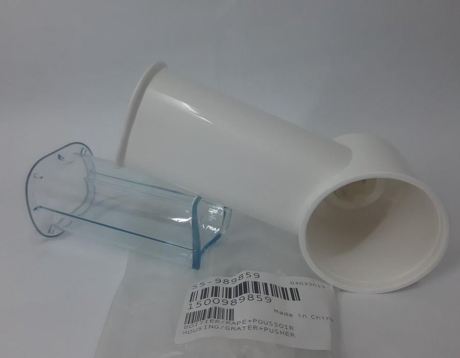 Корпус терок SS-989859 зі штовхачем м'ясорубки Moulinex серії DKA, ME, QA, FP — фото 7