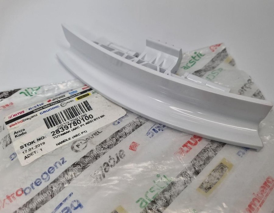 Ручка люка пральної машини Beko WRE7532 XW 2839780100