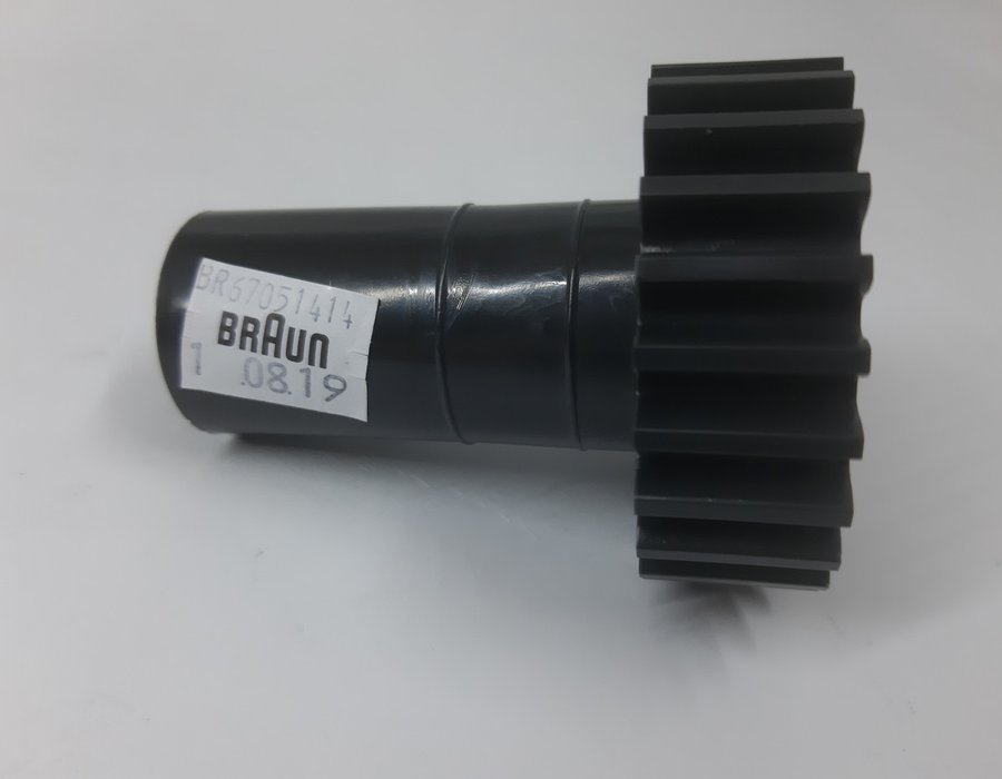 Чорна шестерня м'ясорубки Braun G1100, G1300, G1500 BR67051414 — фото 5