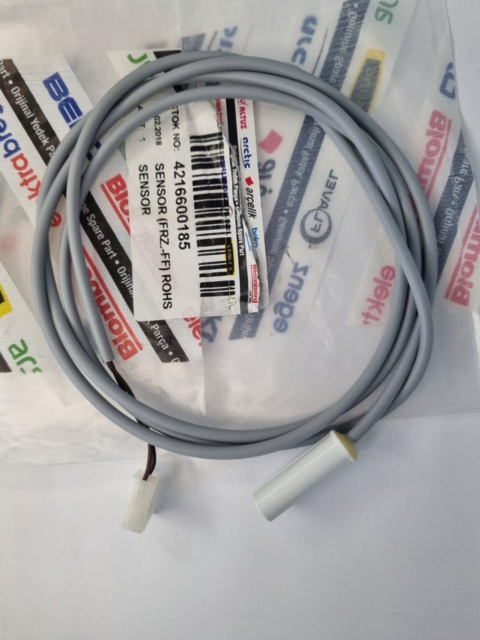 Оригінальний датчик (сенсор) температури для холодильника Beko "GNE" 4216600185 — фото 2