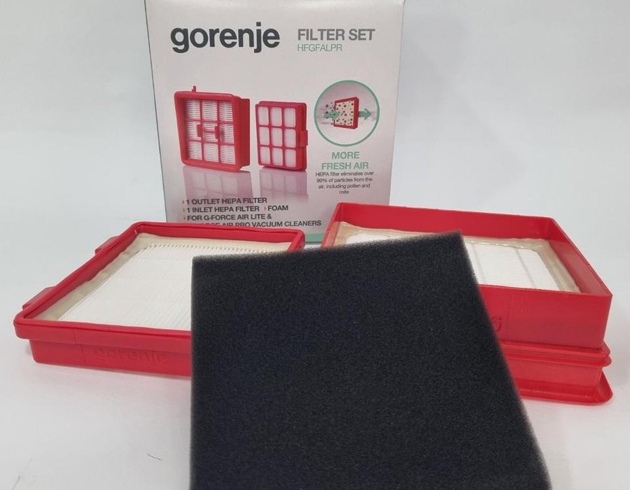 Оригінальний набір 732741 фільтрів HEPA пилососа Gorenje — фото 9