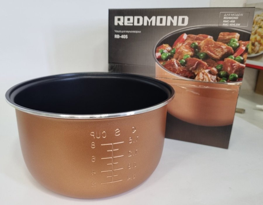 Оригінальна чаша мультиварки Redmond RMC-M404, RMC-M408 RB-405 — фото 2