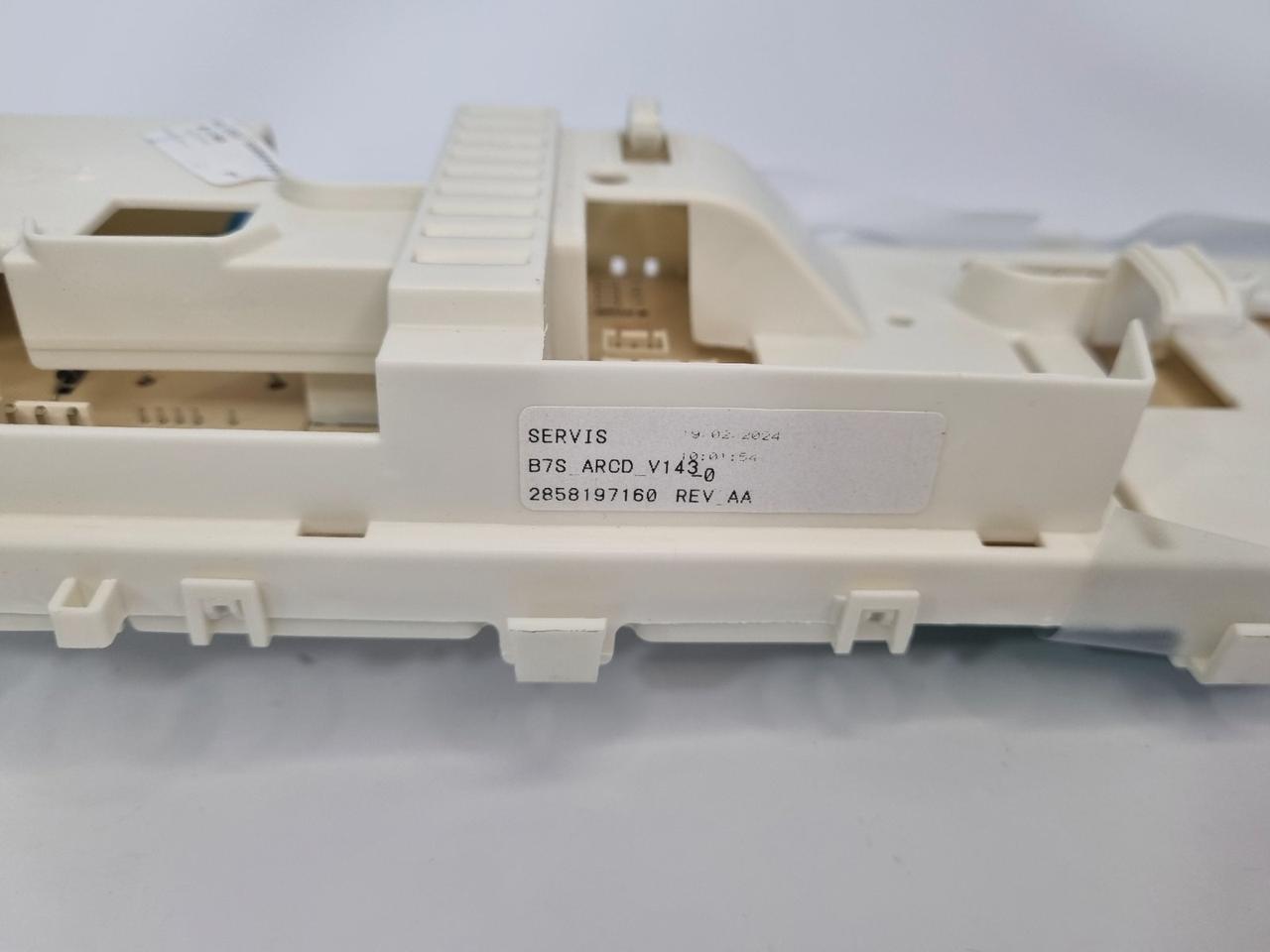 Модуль 2858199260 (плата управління) пральної машини BEKO WUE6512IXBW UA — фото 8