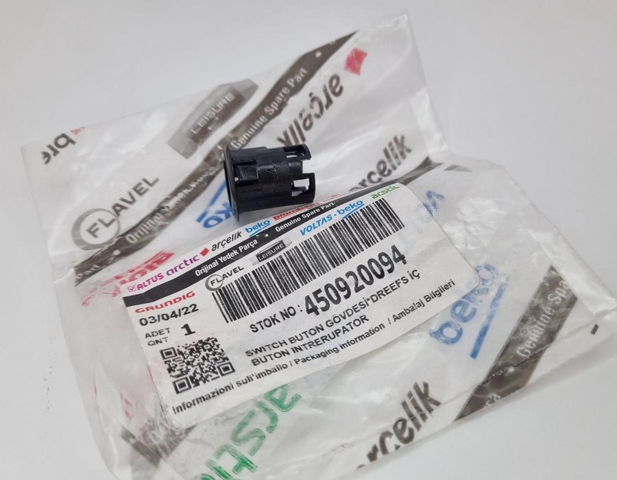 Клієнт кнопки підпалити плитки Beko серії F, FM, FG, E, см, CG, CSS, CCSE, CCSG 450920094 — фото 4