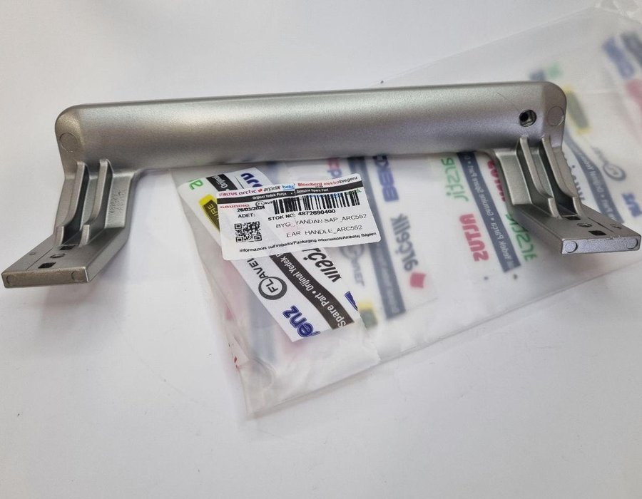 Ручка сіра 4872691600 (4872690400, 4900060400) холодильника Beko (Beko) для моделей CN, DS, CS — фото 6
