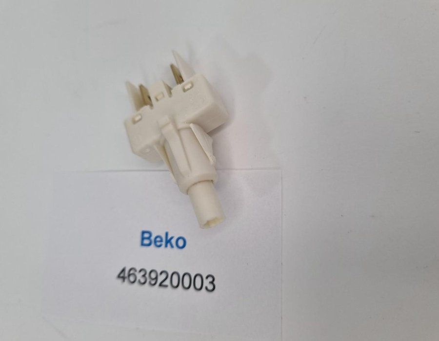 Кнопка запалювання плити Beko для моделей см, SCG, FM, CG, DVG 463920003 — фото 4