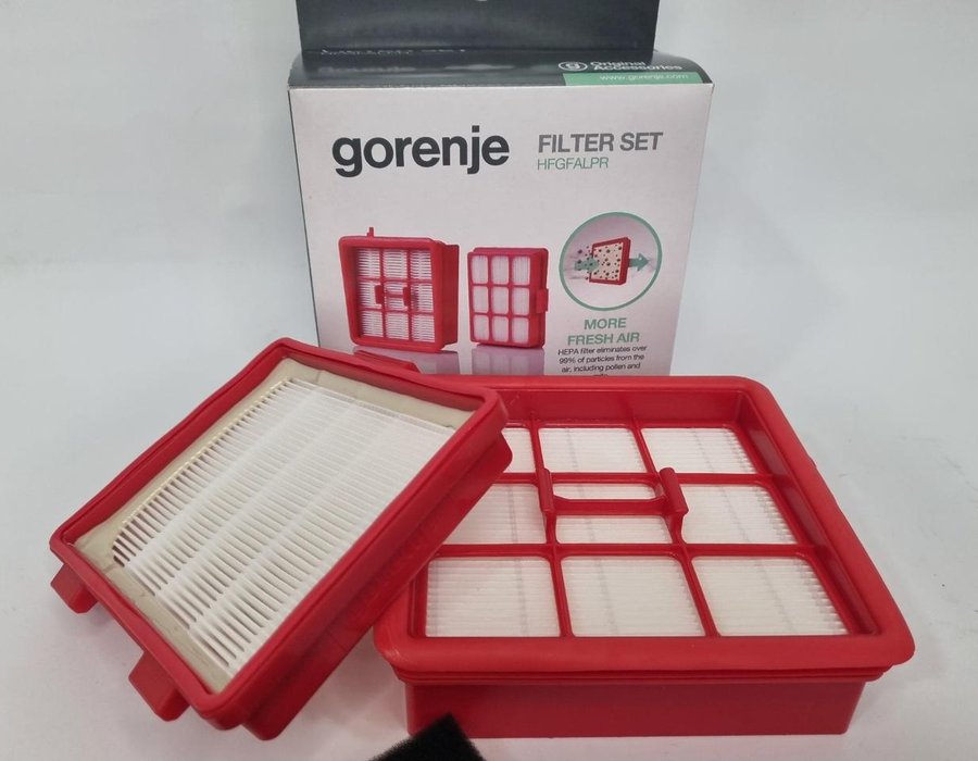 Оригінальний набір 732741 фільтрів HEPA пилососа Gorenje