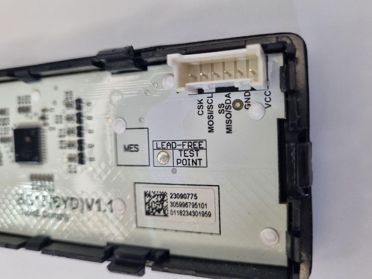 Дисплей (плата управління) 4657130100 для холодильника Beko RCNA406E — фото 9