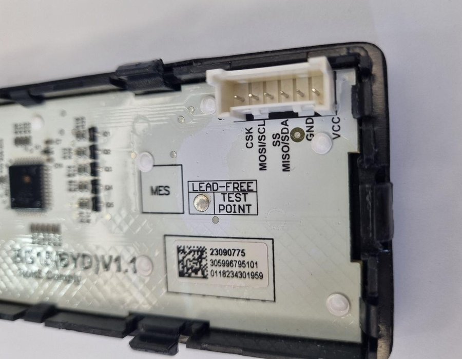 Дисплей (плата управління) 4657130100 для холодильника Beko RCNA406E — фото 9