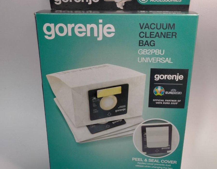 Набір паперових мішків + фільтр двигуна до пилососа Gorenje 570731 (431822) — фото 4