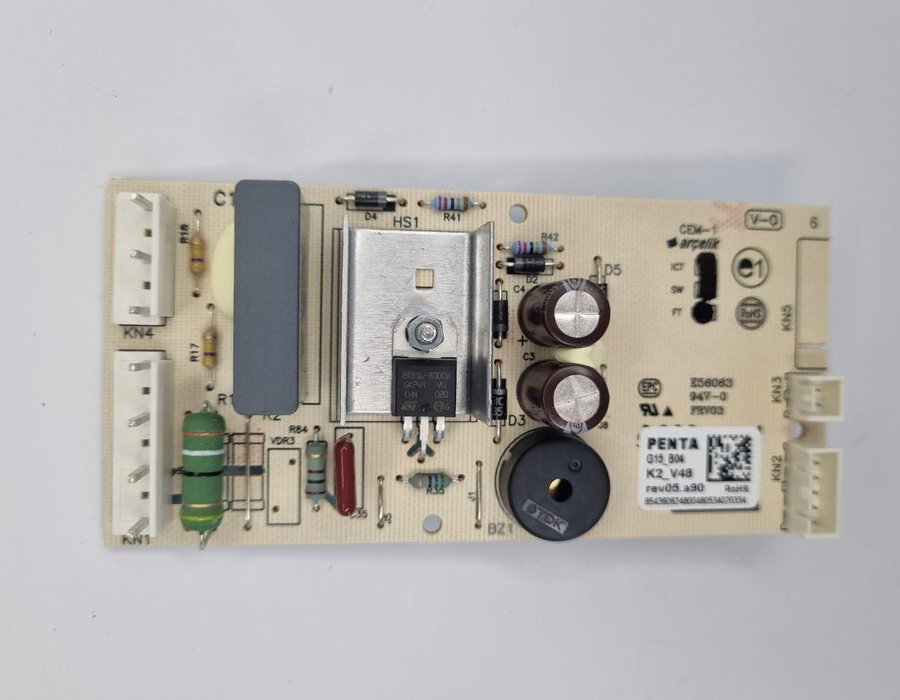 Модуль (плата управління) для холодильника Beko серії "FC", "FS", "RFNE", "FN". . . 4360629800 (4360624800) — фото 3