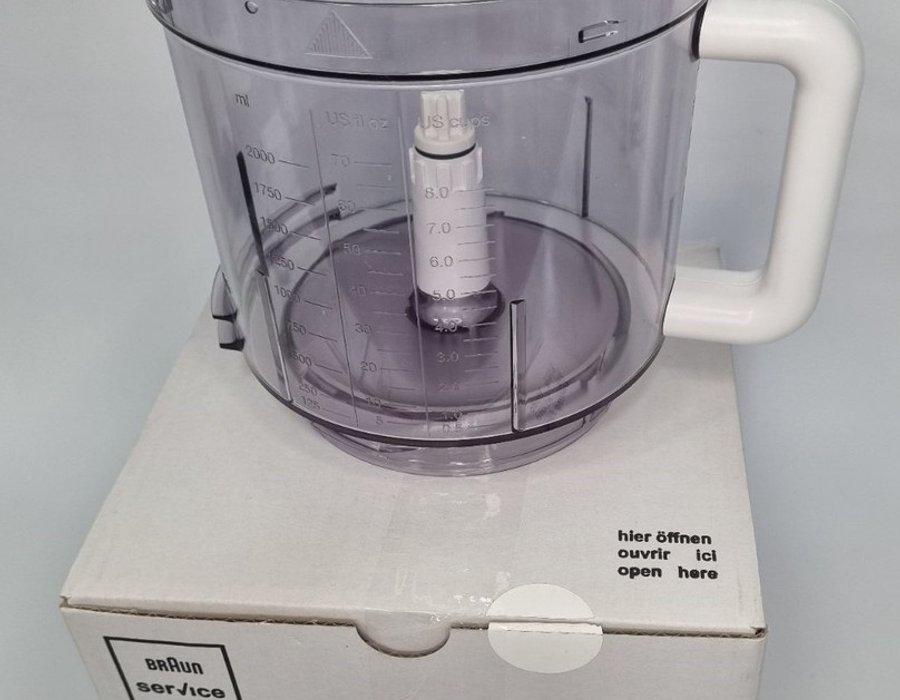Основа (велика) чаша 2000 мл кухонного комбайну Braun K700, FX3030 67051144 (7322010204) — фото 2