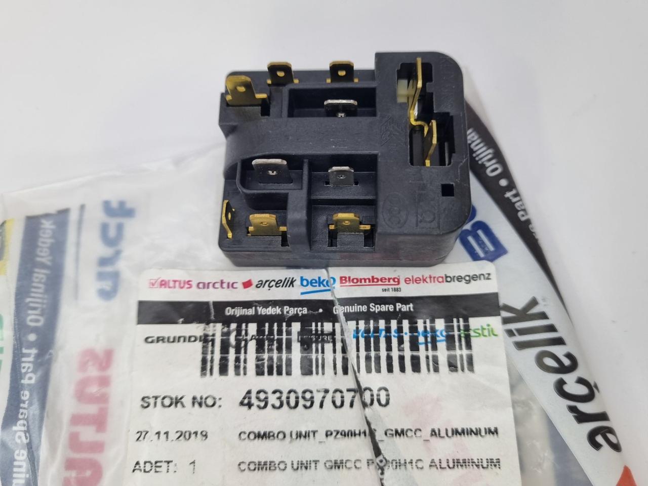 Пускове реле 4930970700 холодильника Beko (PZ90H1C) 6SP9187 — фото 7