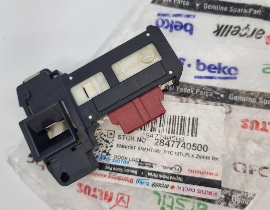 Замок пральної машини Beko WTV8612, WRE6512, WRE7512 2847740500 — фото 4