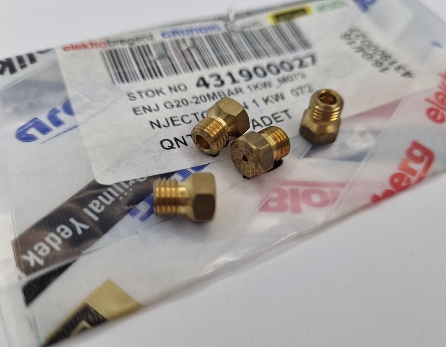 Форсунка (інжектор) природного газу Beko 1 KW 431900027 — фото 2