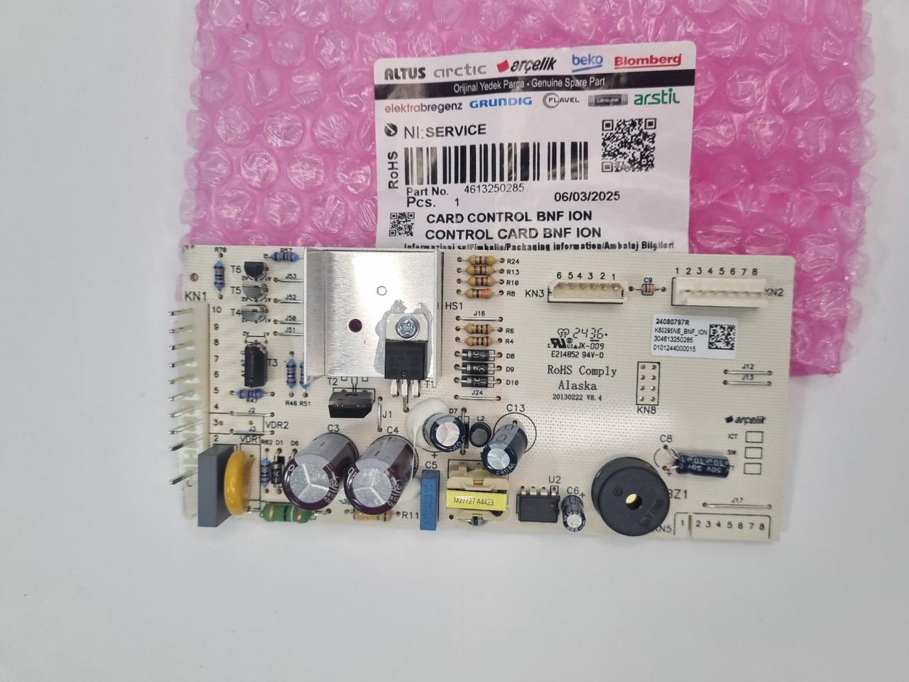 Плата управління (модуль) 4613250285 для холодильника Beko — фото 4