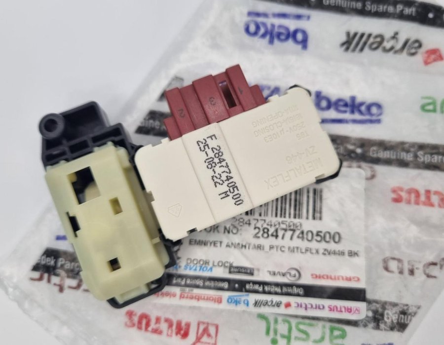 Замок пральної машини Beko WTV8612, WRE6512, WRE7512 2847740500 — фото 8