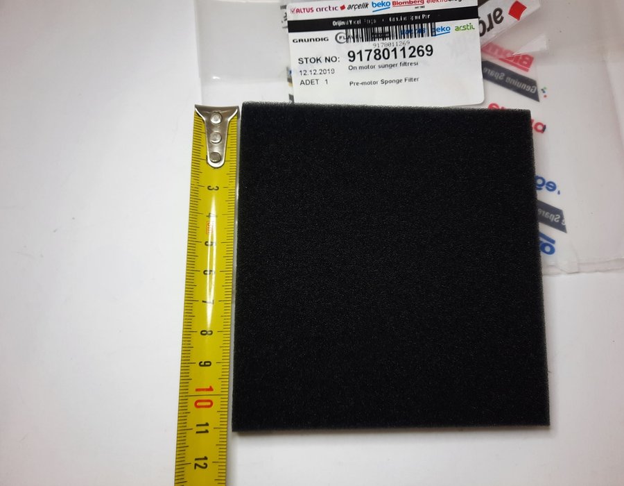 Фільтр перед мотором для пилососа Beko VCO42701 AB, VCO42702 AD 9178011269 — фото 8