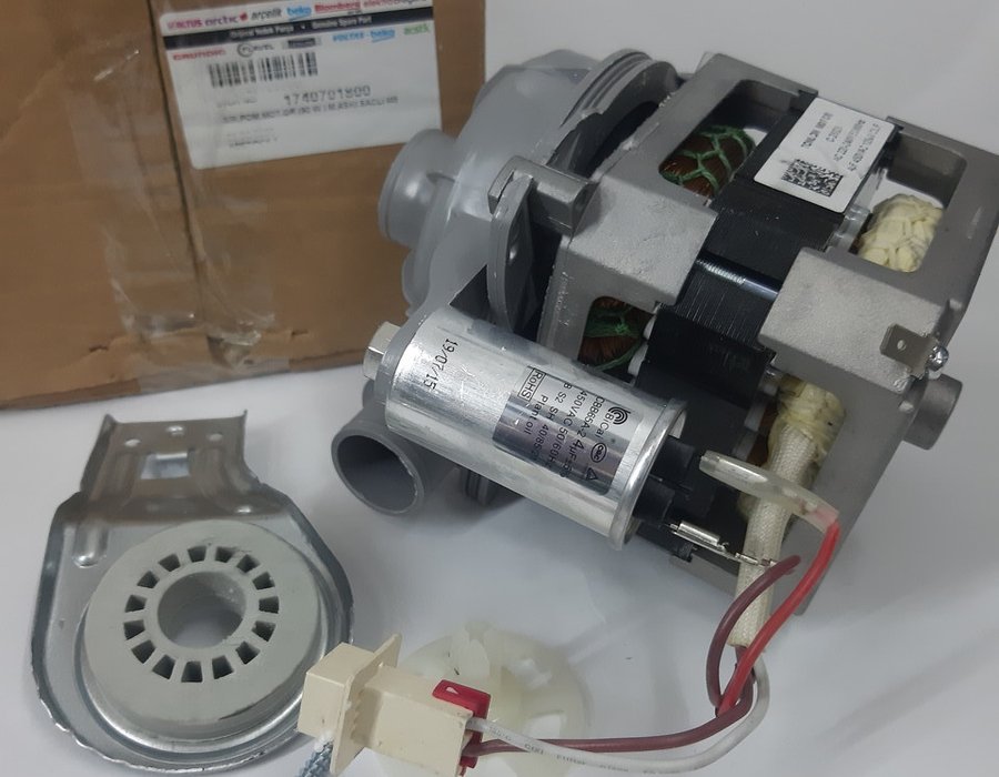 Помпа циркуляційна 1740701800 посудомийної машини Beko — фото 2