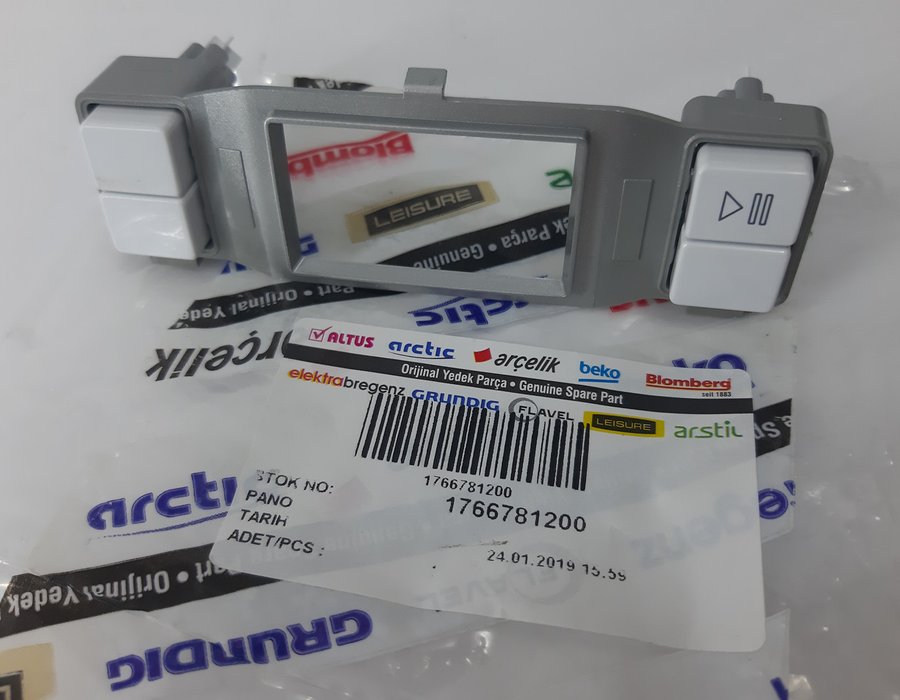 Панель дисплея з кнопками посудомийної машини Beko DSFS6530, DSFS 6831 1766781200