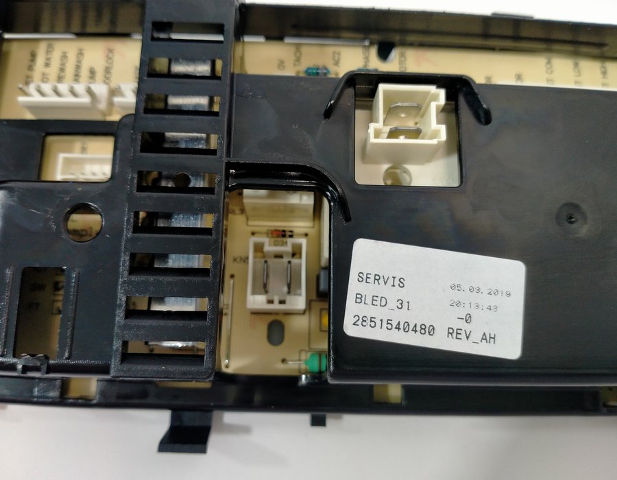 Плата (модуль) до пральної машини Beko WRE5511BWW 2851540480 — фото 2