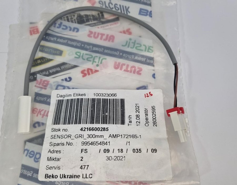 Температурний датчик для холодильника Beko 4216600285 — фото 2