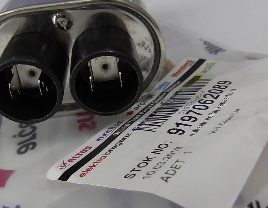 Конденсатор для мікрохвильової печі Beko H. V. Capacitor 9197062089 — фото 3