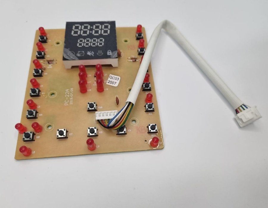 Плата управління PC-22A мультиварки Rotex REPC72, REPC73, REPC75 2500178 — фото 3
