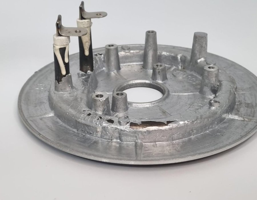 ТЕН (нагрівальний елемент) 900 Вт для мультиварки-скороварки Rotex REPC57-B, REPC58 220074 (2500065) — фото 4
