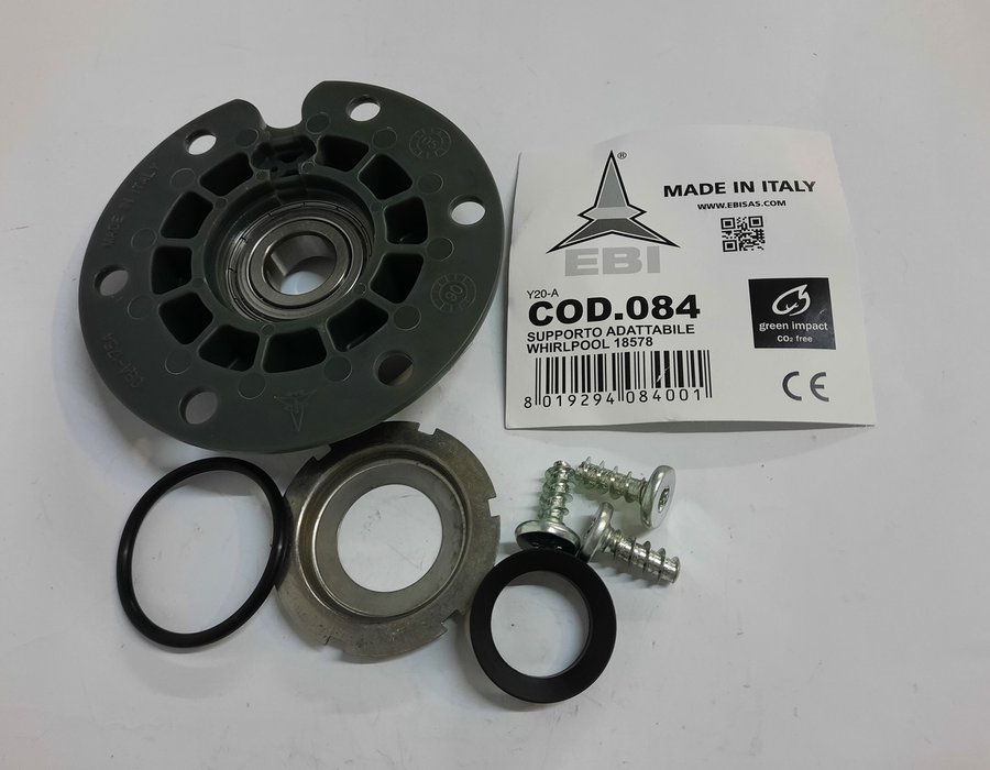 Супорт (підшипник 6203 в пластиковому корпусі) пральної машини Whirlpool серії "AWE" cod.084 (481231018578) — фото 6