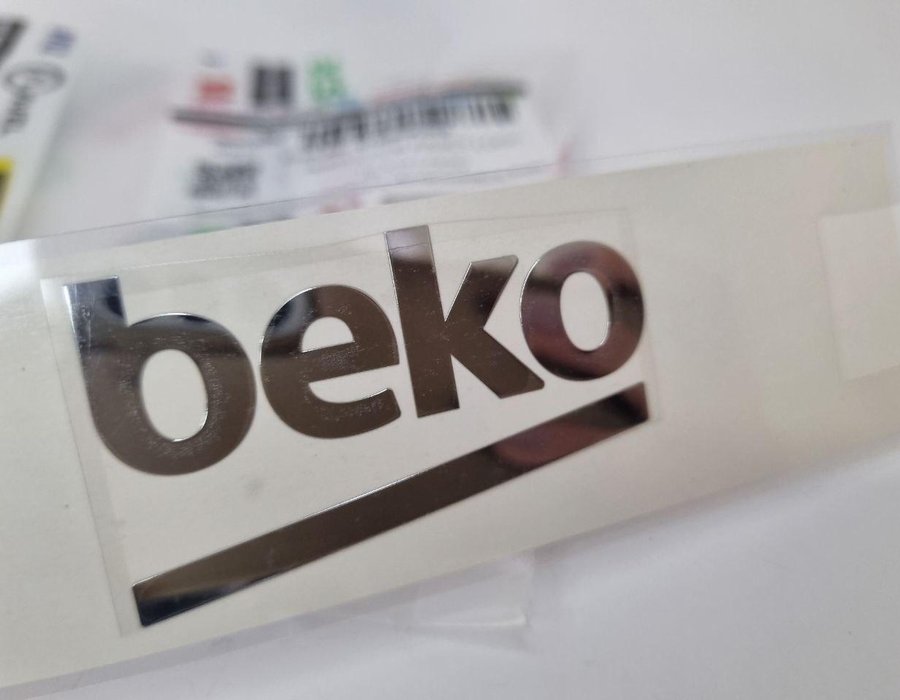 Наклейка-логотип (емблема) бренду Beko 5786590200 (5737560100) — фото 6