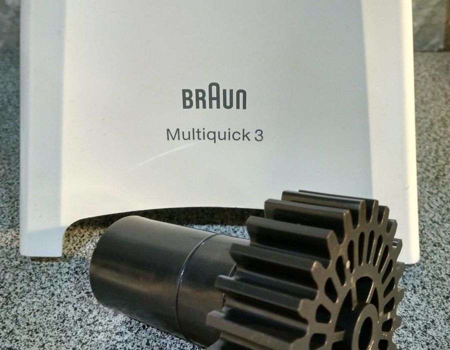 Чорна шестерня м'ясорубки Braun G1100, G1300, G1500 BR67051414 — фото 2