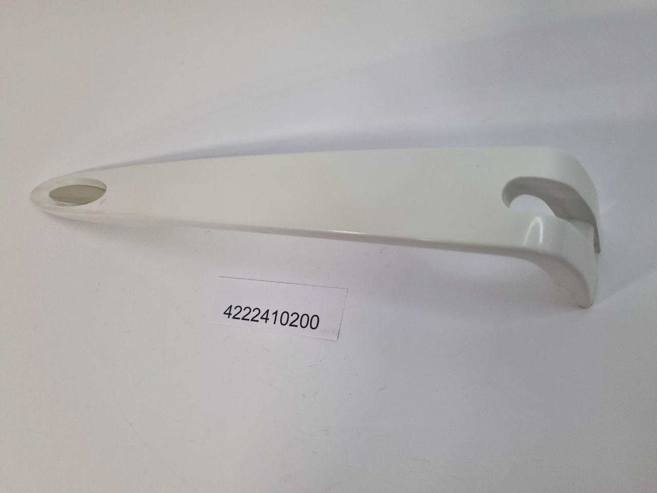 Ручка горизонтальна біла до холодильника Beko для моделей DS, CS, FS - 4222410200 — фото 5