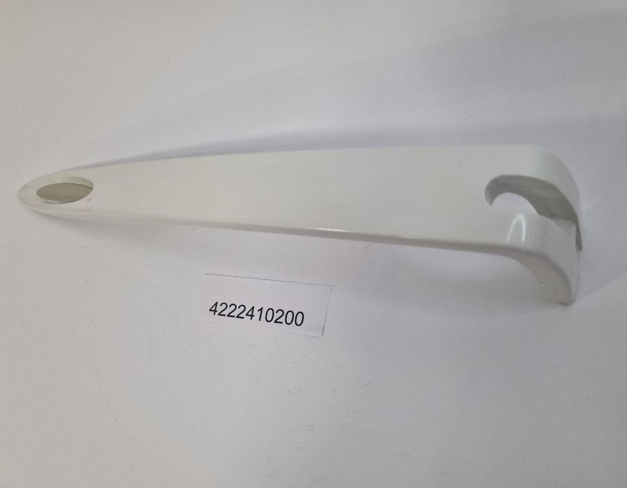 Ручка горизонтальна біла до холодильника Beko для моделей DS, CS, FS - 4222410200 — фото 5