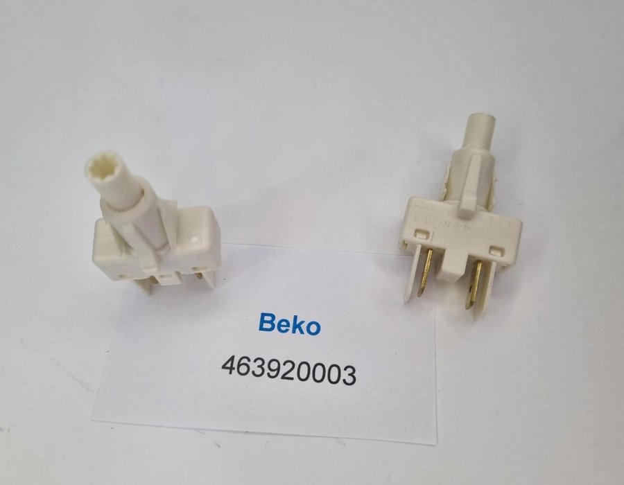 Кнопка запалювання плити Beko для моделей см, SCG, FM, CG, DVG 463920003 — фото 10