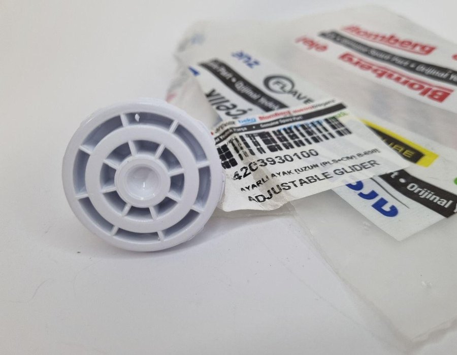 Оригінальна Ніжка для холодильника Beko FN, FS, FSE, CS, SS, DS 4203930100 — фото 4