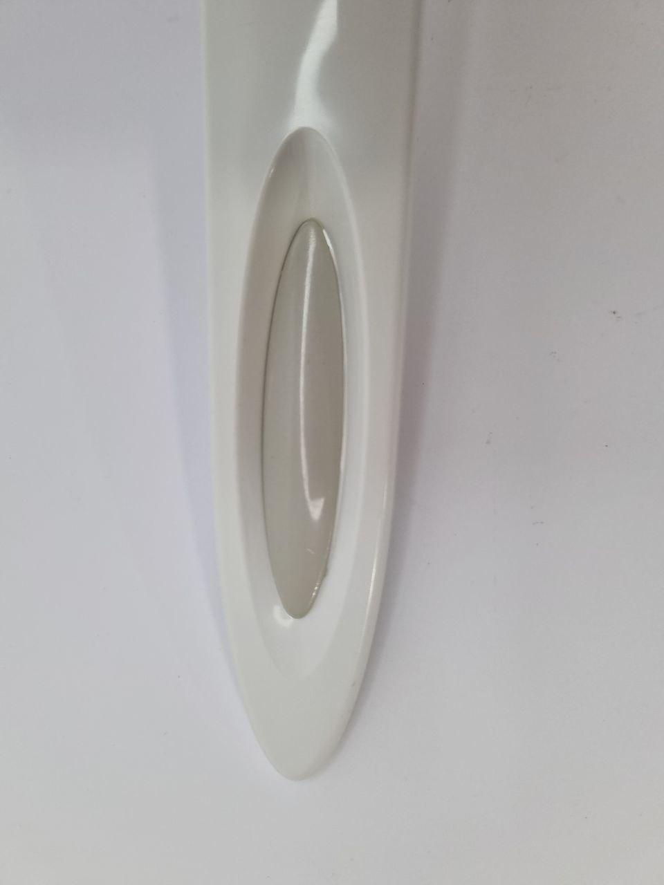 Ручка горизонтальна біла до холодильника Beko для моделей DS, CS, FS - 4222410200 — фото 4
