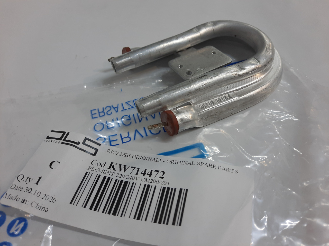 Оригінальний ТЕН (нагрівальний елемент) KW714472 для кавоварки Kenwood серії CM200, CM204 — фото 2