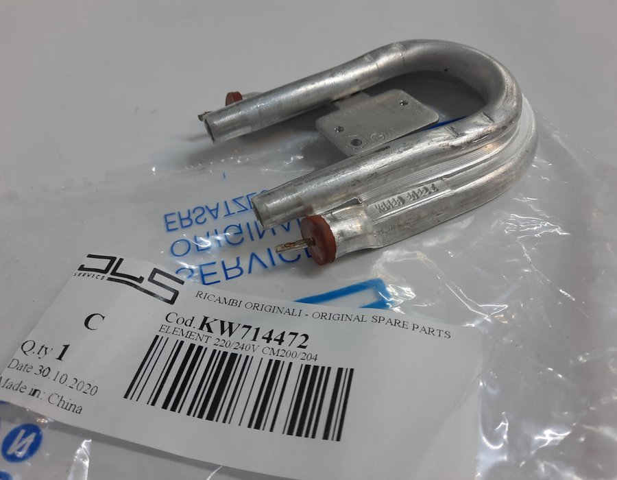 Оригінальний ТЕН (нагрівальний елемент) KW714472 для кавоварки Kenwood серії CM200, CM204 — фото 2