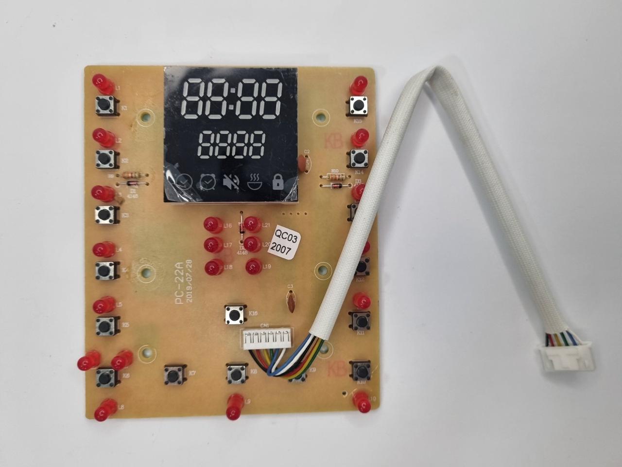 Плата управління PC-22A мультиварки Rotex REPC72, REPC73, REPC75