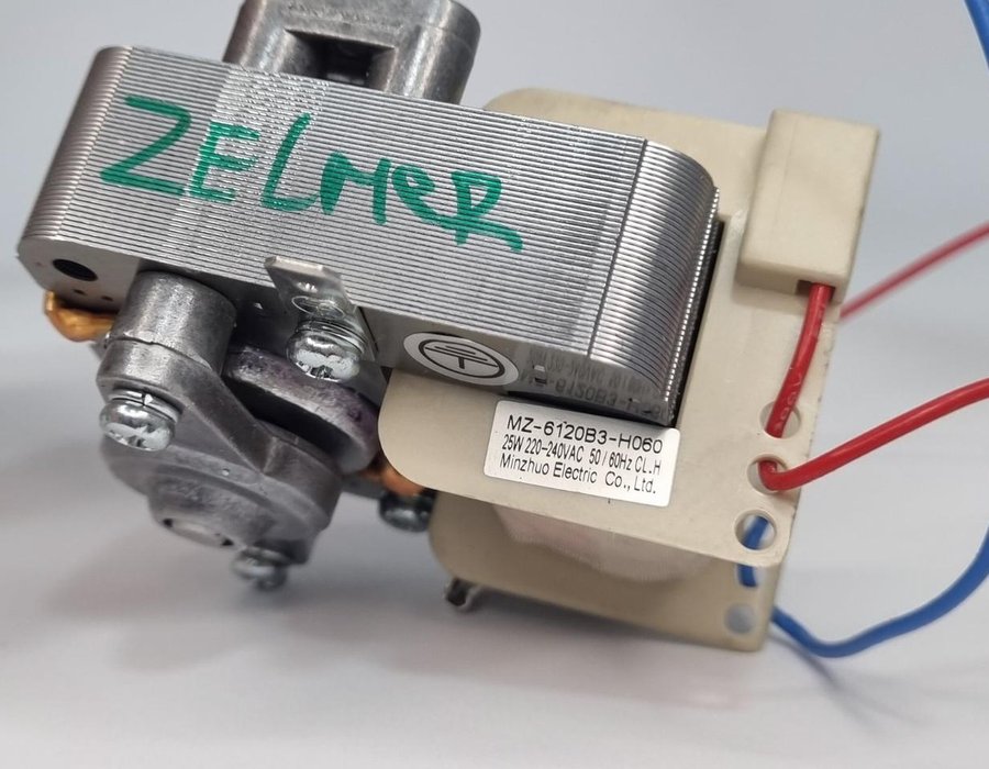 Двигун 25W для аерогриля Zelmer ZAF 6500 MZ-6120B3-H060 — фото 5