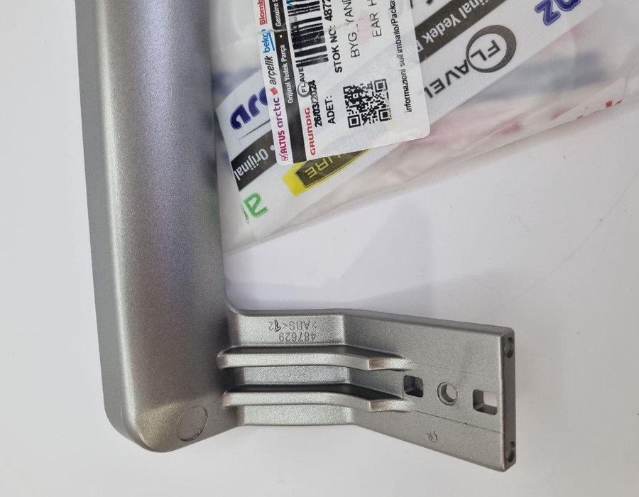 Ручка сіра 4872691600 (4872690400, 4900060400) холодильника Beko (Beko) для моделей CN, DS, CS — фото 10