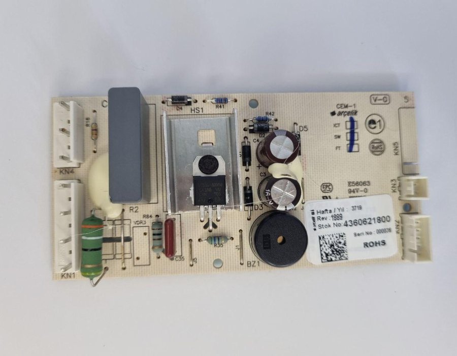 Силовий модуль на морозильну камеру Beko - 4360621800 — фото 4