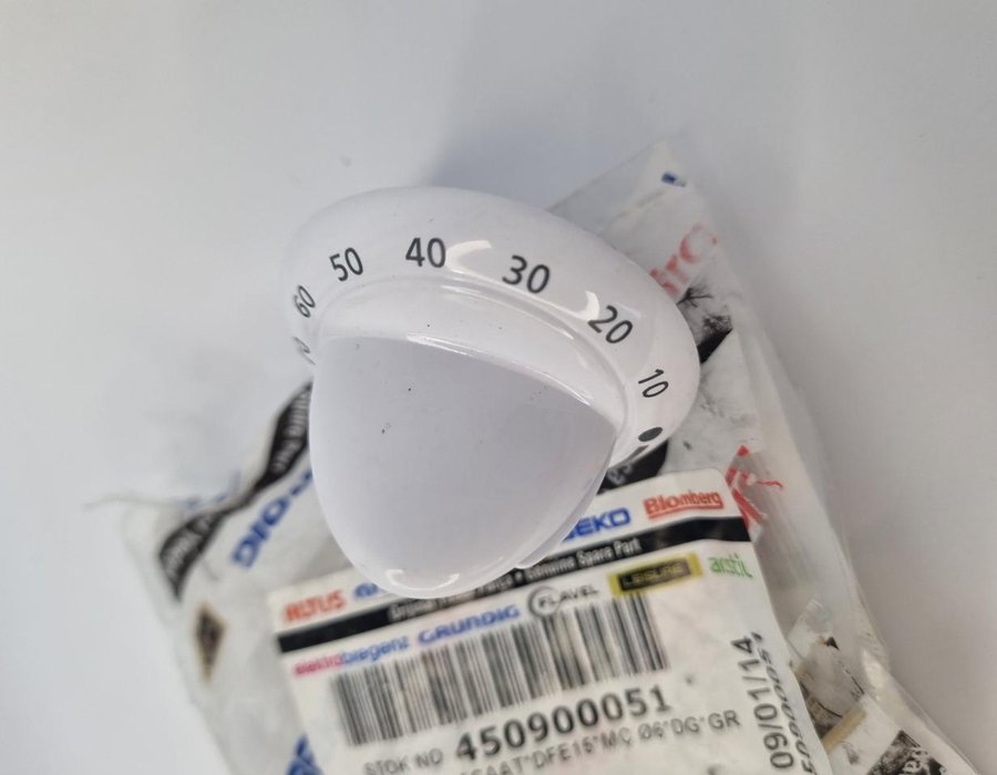Ручка регулювання режимів роботи таймера духовки Beko BCS5626, BCS5525 450900051 — фото 4