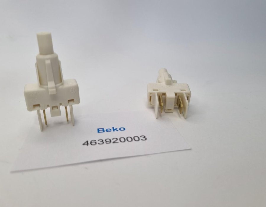 Кнопка запалювання плити Beko для моделей см, SCG, FM, CG, DVG 463920003 — фото 2