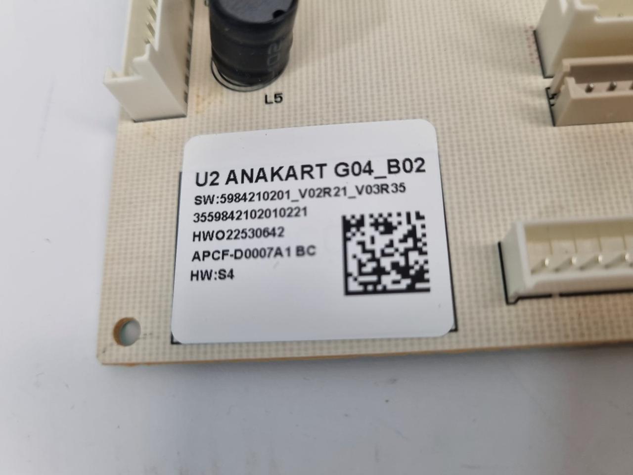 Силовий модуль 5984210201 холодильника Beko RCNA406E61LZXPN — фото 2