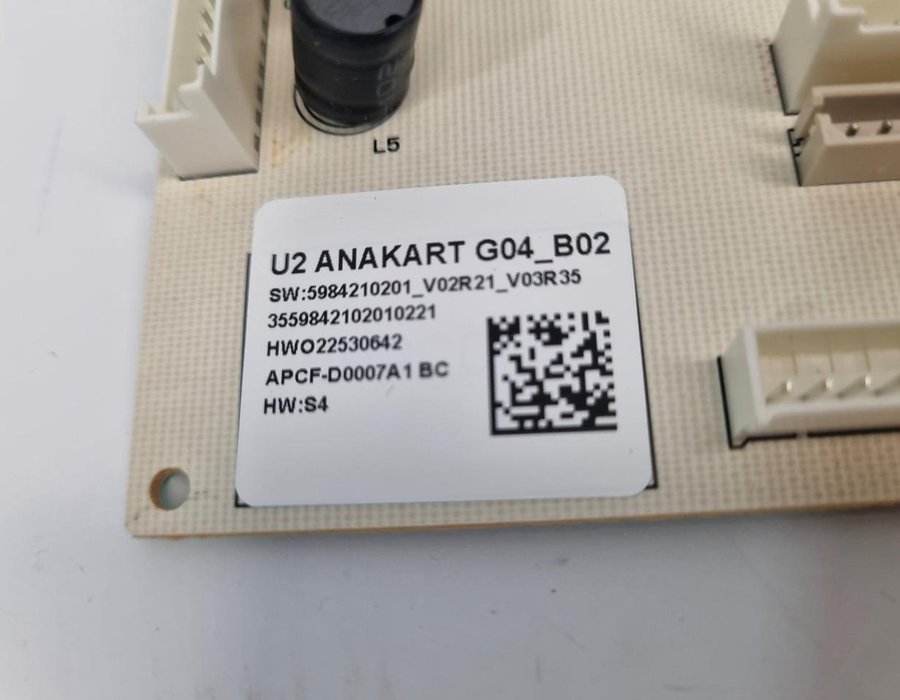 Силовий модуль 5984210201 холодильника Beko RCNA406E61LZXPN — фото 2