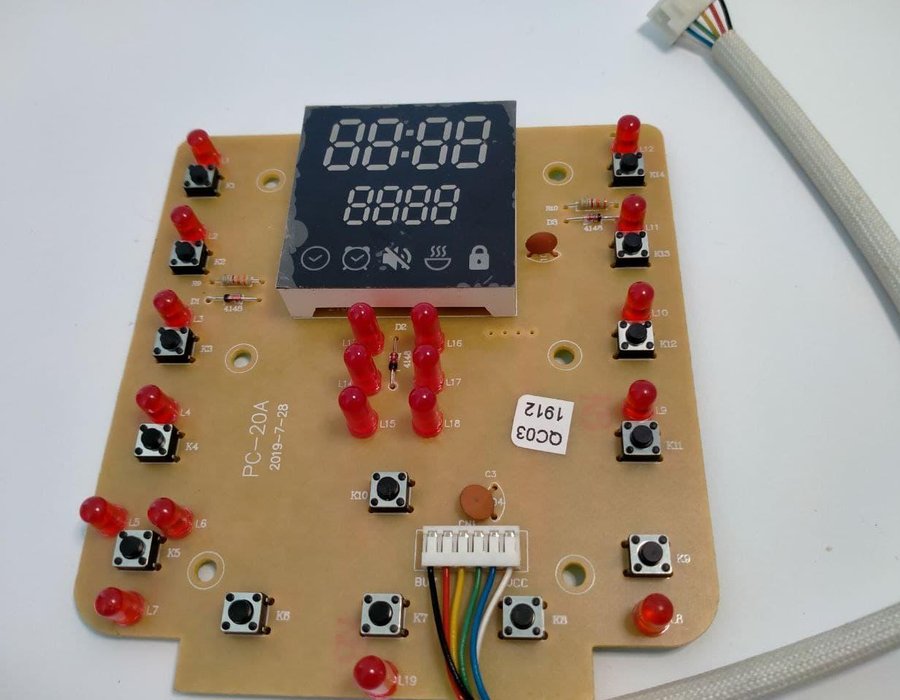Плата управління до мультиварки Rotex REPC57/REPC58 Smart (PC-20A) 2500182 — фото 2